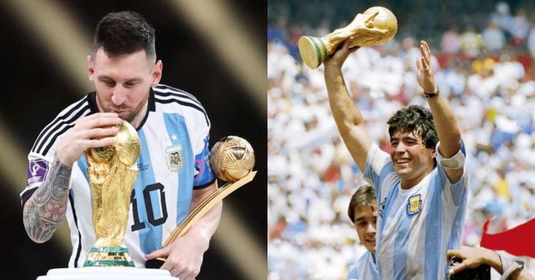 Report on Lionel Messi as former Argentine goalkeeper, compared the current Argentine captain with Diego Maradona.