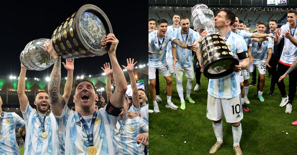 Lionel Messi's Argentina would be looking to defend their Copa America title