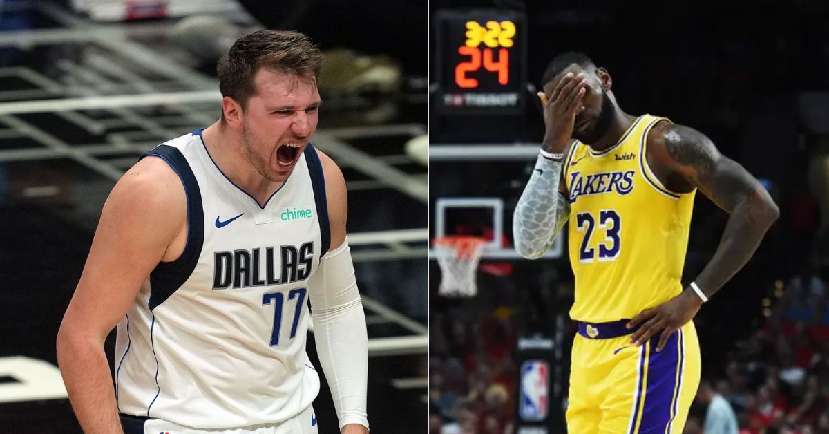 WATCH: Luka Doncic Humiliates LeBron James in Front of Millions With ...