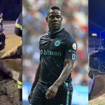 Report on Mario Balotelli as the former Italian international crashed in his Audi R8 while recovering from an injury in Italy.