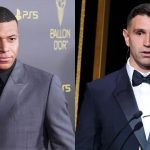 Report on Emiliano Martinez as the Argentine goalkeeper and Kylian Mbappe stole the limelight with their interaction on Ballon d'Or stage.