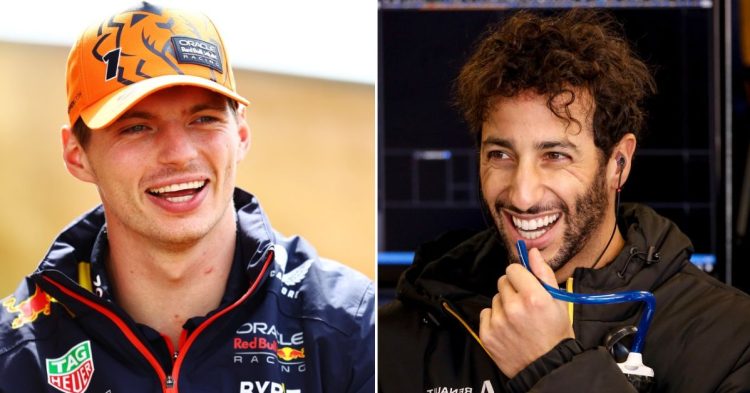 Max Verstappen givvevs hilarious introduction for Daniel Ricciardo. (Credits - Planet F1, Sportal)