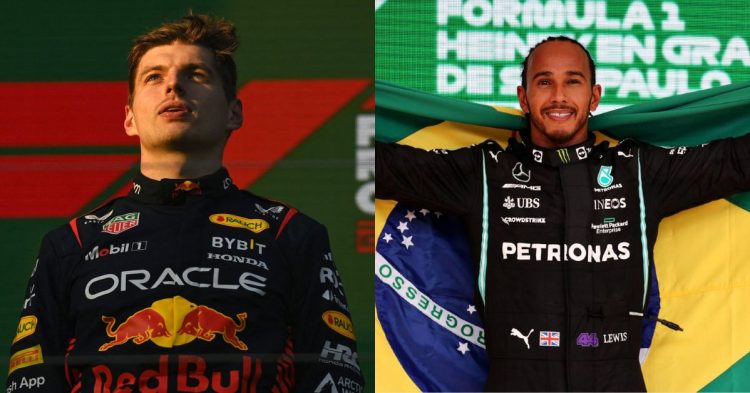 Max Verstappen (left), Lewis Hamilton (right) (Credits- Daily Sabah, PlanetF1)