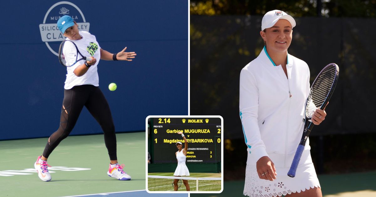  Naomi Osaka, Ashleigh Barty and Garbine Muguruza. (Credits- X, Getty Images)