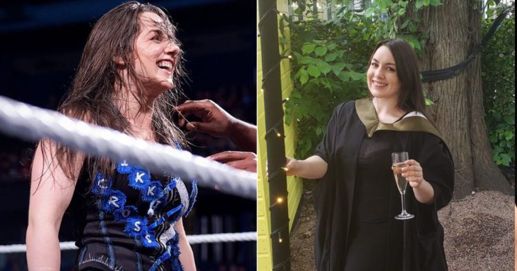 Nikki Cross has a Master's Degree along with her decorated Wrestling Career