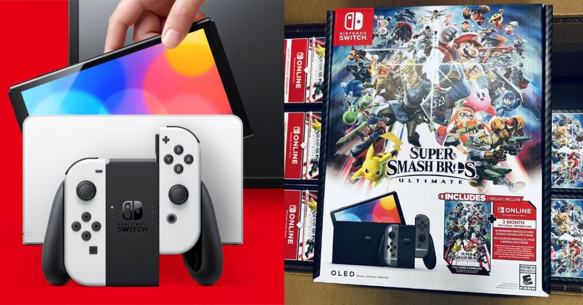 Nintendo announces Smash Bros. Ultimate Switch OLED bundle ahead