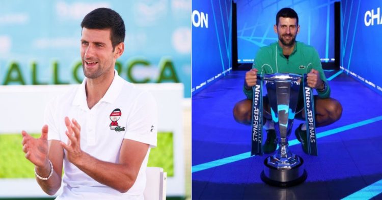 Novak Djokovic (Credits- Manuel Queimadelos/ Mallorca Championships, Clive Brunskill/ Staff Getty Images Sport)