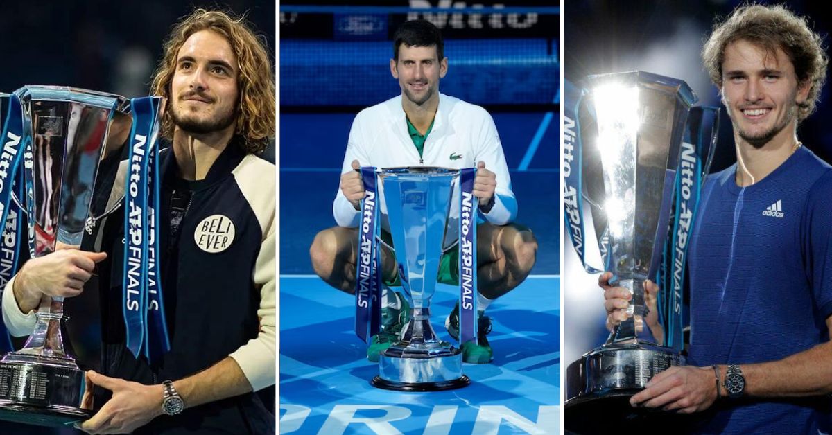 Novak Djokovic, Stefanos Tsitsipas at Alexander Zverev have won the Nitto ATP Finals