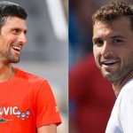 Novak Djokovic and Grigor Dimitrov