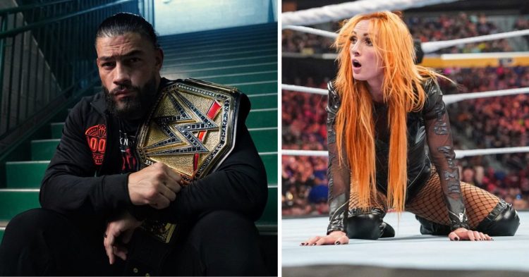 Roman Reigns and Becky Lynch