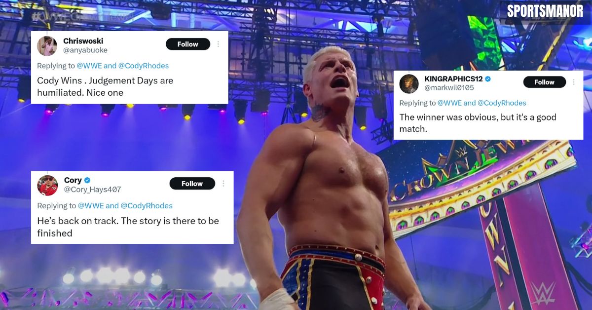WWE fans react to Cody Rhodes vs. Damian Priest at Crown Jewel