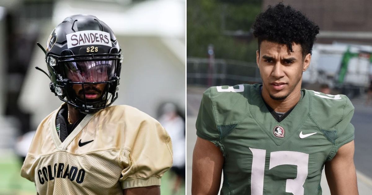 Buffaloes star Sanders and Seminoles star Travis (Credit: MARCA)