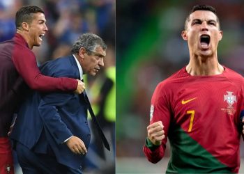 Report on Cristiano Ronaldo as the former Portugal national team manager, Fernando Santos, comments on the Portuguese forward.