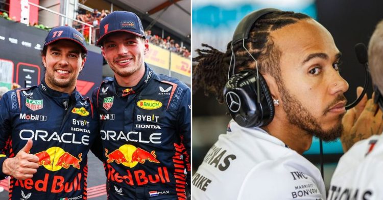 Sergio Perez hopeful that Max Verstappen will help him defend 2nd place from Lewis Hamilton. (Credits - Motorsport, Sky Sports)