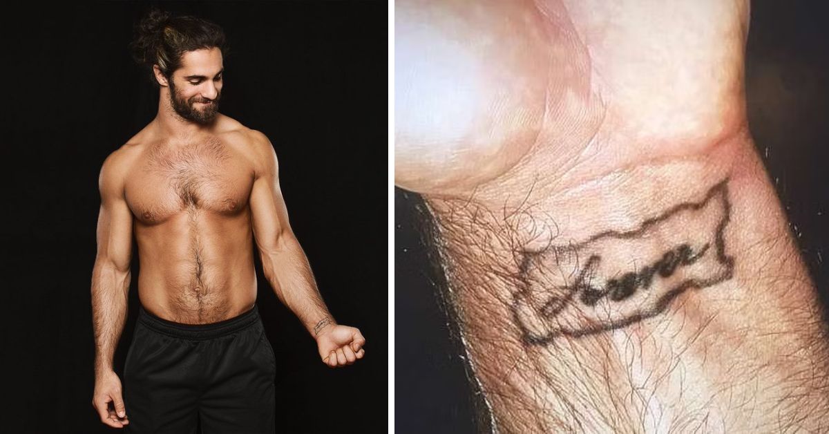 Seth Rollins' wrist tattoo