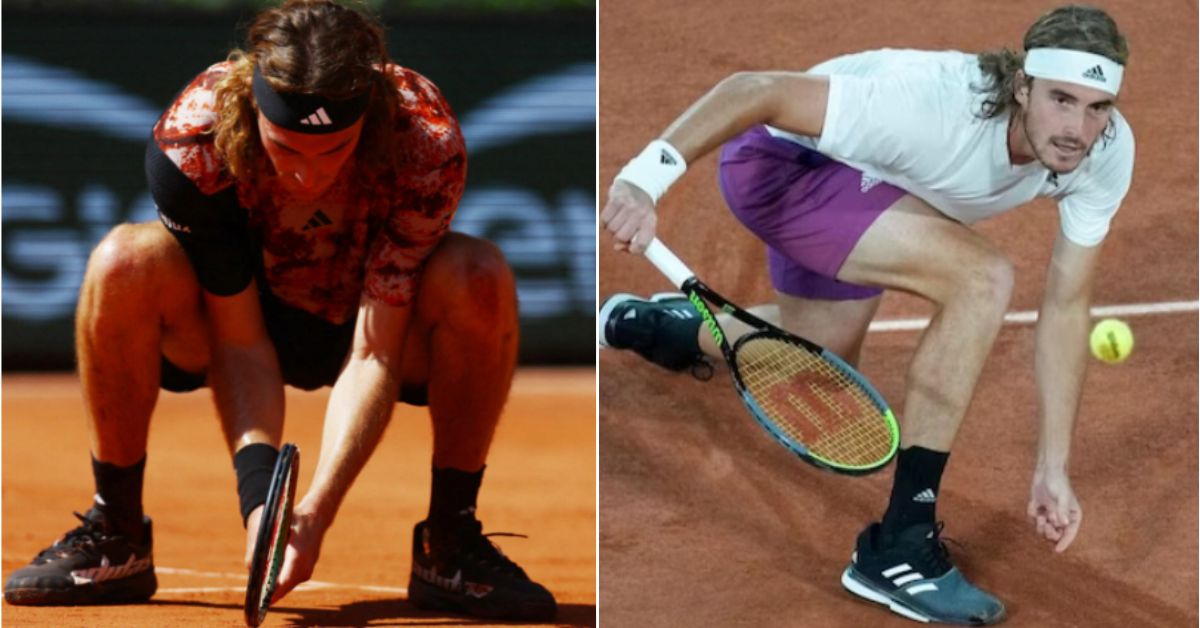 Stefanos Tsitsipas at French Open