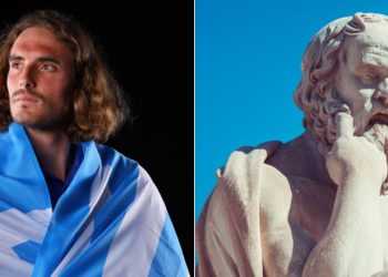Stefanos Tsistsipas finding himself in the shoes of Greek philosopher, Socrates