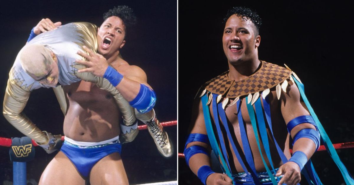 The Rock's debut