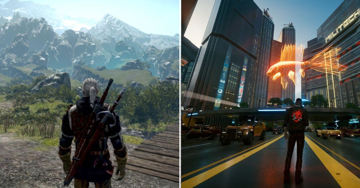 The Witcher and Cyberpunk 2077 