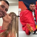 Travis Kelce and Taylor Swift (credits-X)