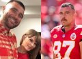 Travis Kelce and Taylor Swift (credits-X)