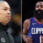 Ty Lue and James Harden (Credits- people and Getty Images)