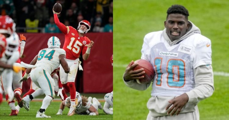 Tyreek Hill couldn't save the Miami Dolphins against Patrick Mahomes' Kansas City Chiefs