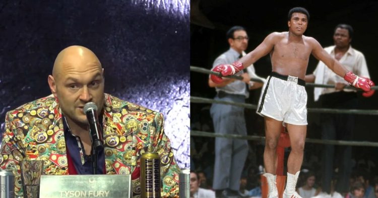 Tyson Fury and Muhammad Ali