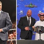 Vince McMahon, Triple H and Stephanie McMahon