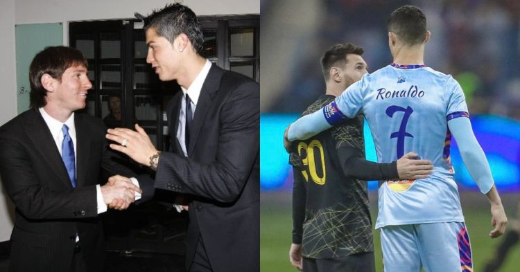 A report on Lionel Messi as a throwback picture of the Argentine with Cristiano Ronaldo revealed a new layer of this rivalry.