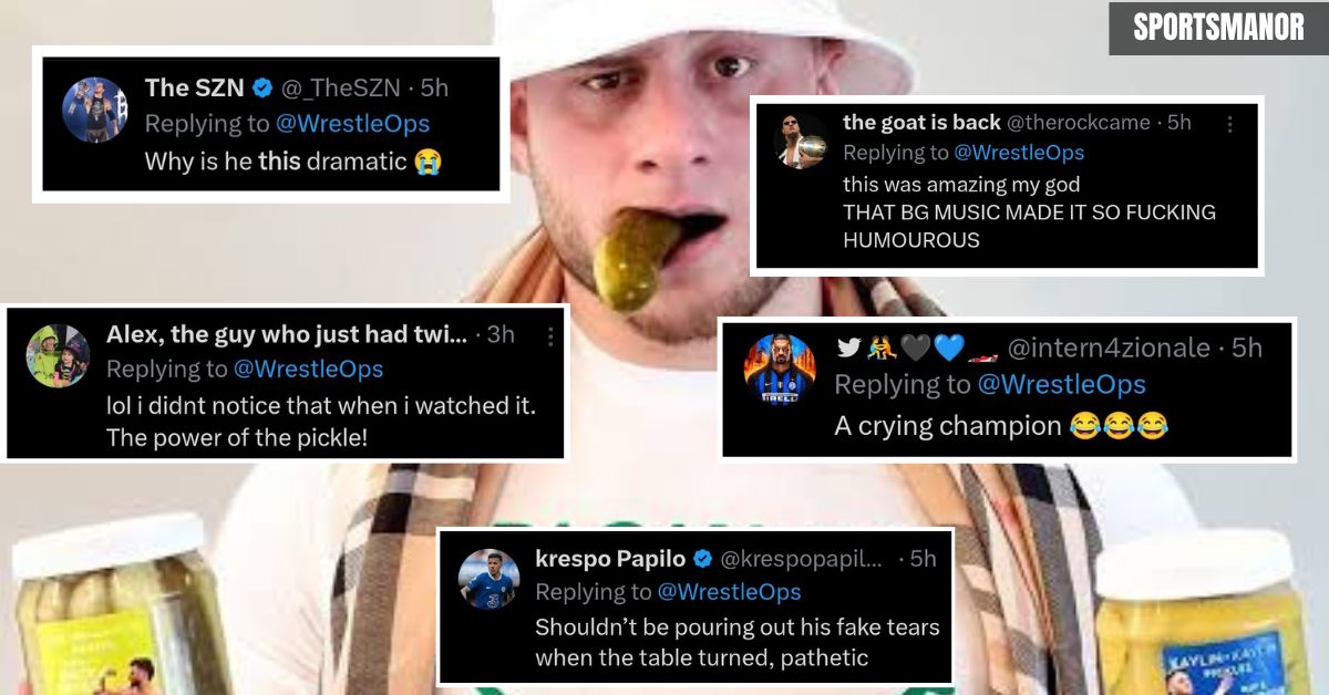 fans react to MJF's pickle eating clip