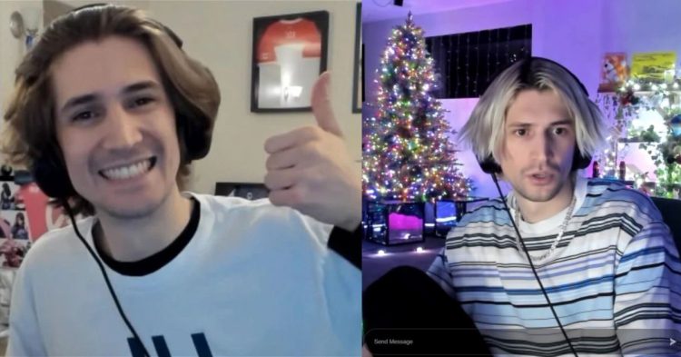 xQc makes his fans happy (Credits: Twitter)