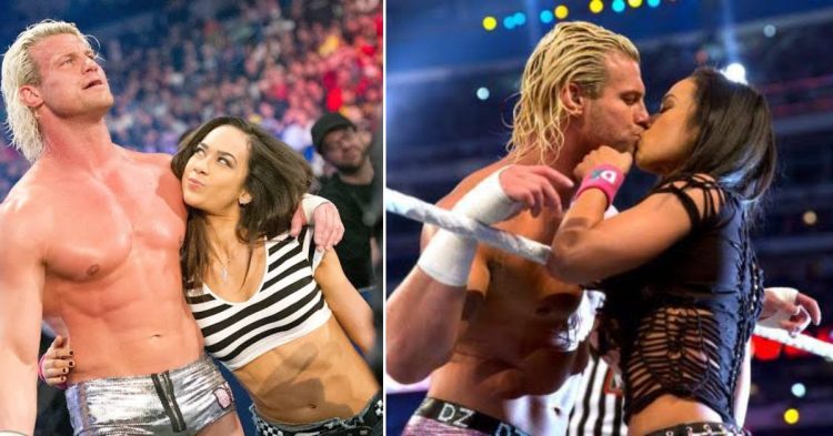 AJ Lee and Dolph Ziggler