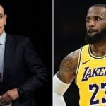 Adam Silver and LeBron James (Credits - Marca and Andscape)