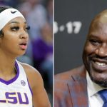 Angel Reese and Shaquille O'Neal (Credits - Audacy and Yahoo Sports)