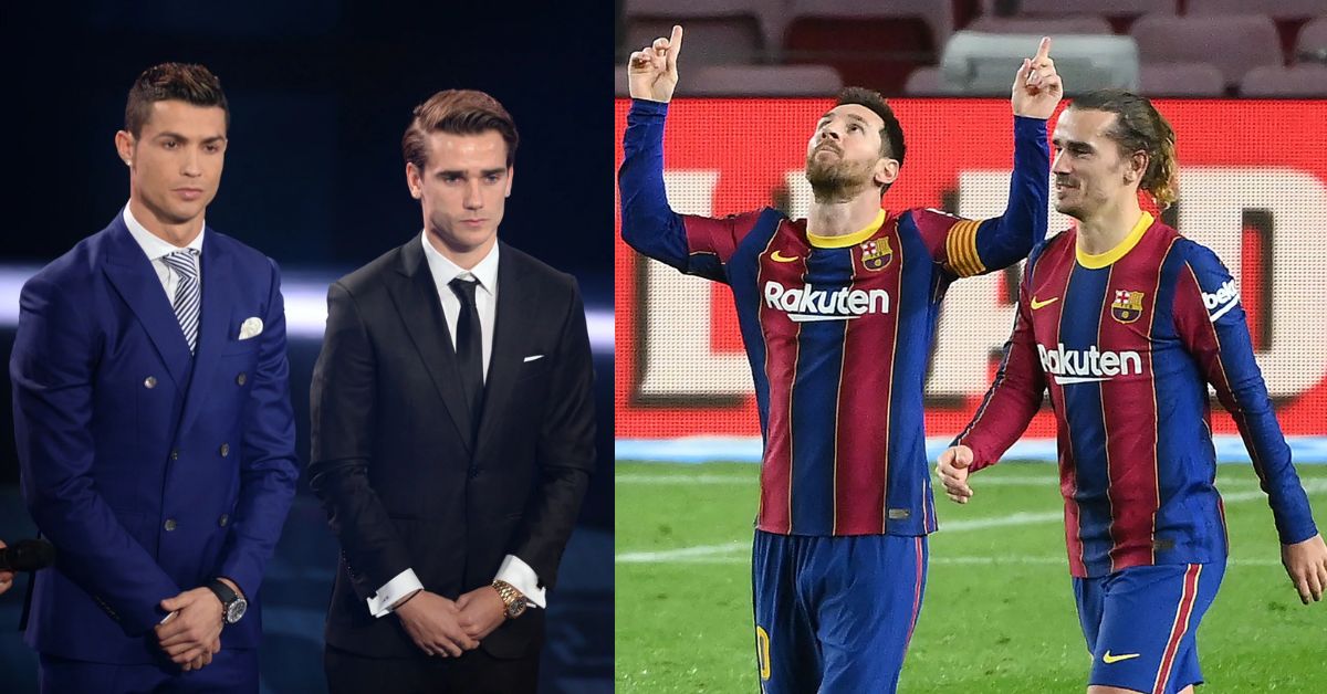 Antoine Griezmann picked both Cristiano Ronaldo and Lionel Messi in his list