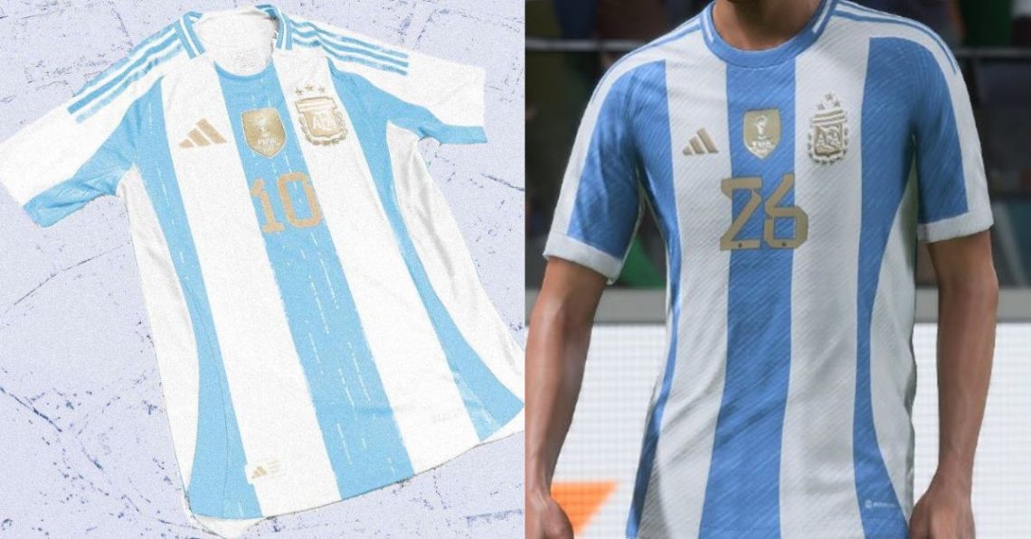 Did Argentina S 2024 Copa America Shirt Get Leaked   Argentina Copa America 2024 Leak Jersey Images  1140x597 