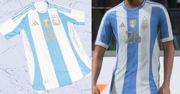 Argentina Copa America 2024 Leak Jersey images