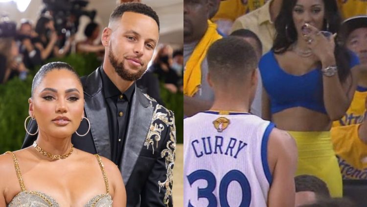 Ayesha Curry, Stephen Curry, and Model Roni Rose