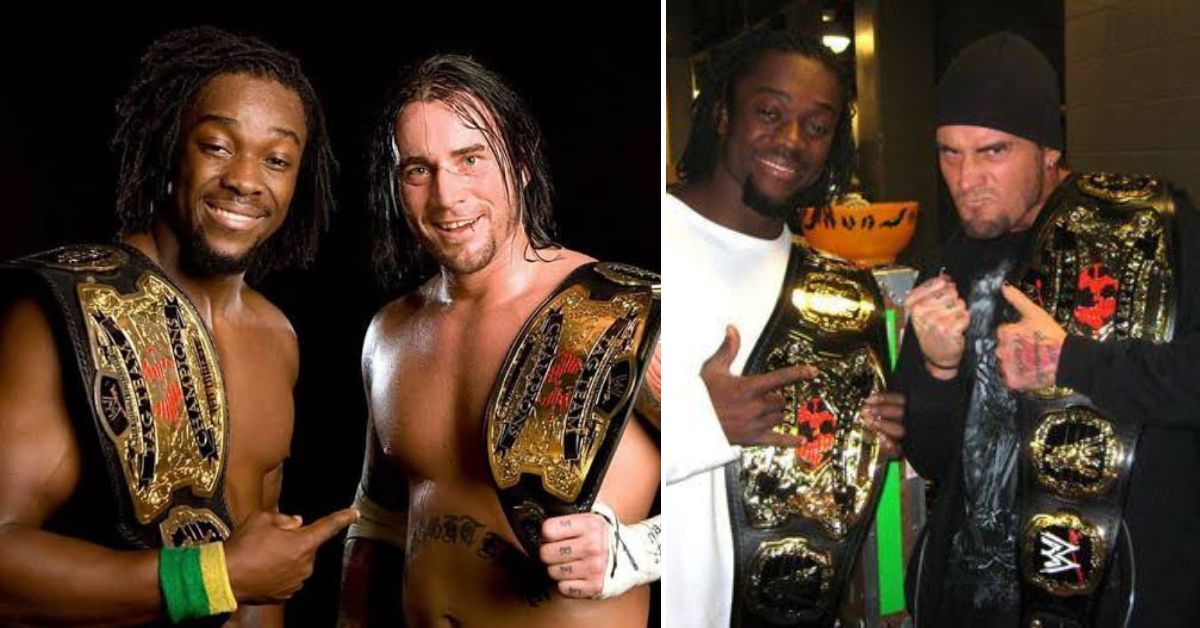 CM Punk and Kofi Kingston shared a tag team title reign 