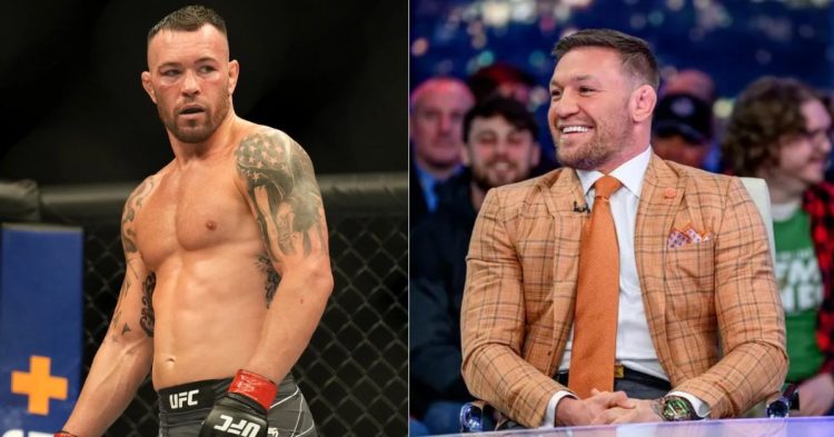 Colby Covington and Conor McGregor