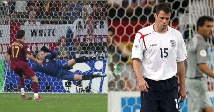 Throwback to 2006 FIFA World Cup when Cristiano Ronaldo became the tormentor of England and Jamie Carragher.