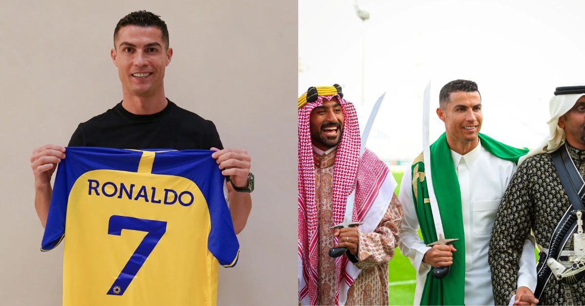 Cristiano Ronaldo's arrival has led to the increase in popularity of soccer in Saudi Arabia