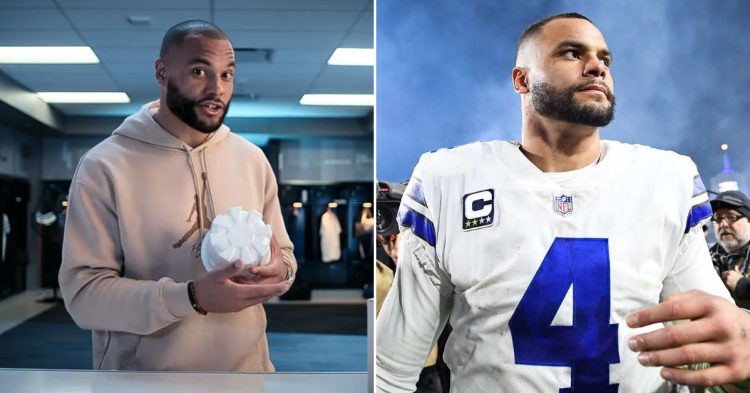Dak Prescott appears in a colon cancer test kit promotion (Credit: YouTube)