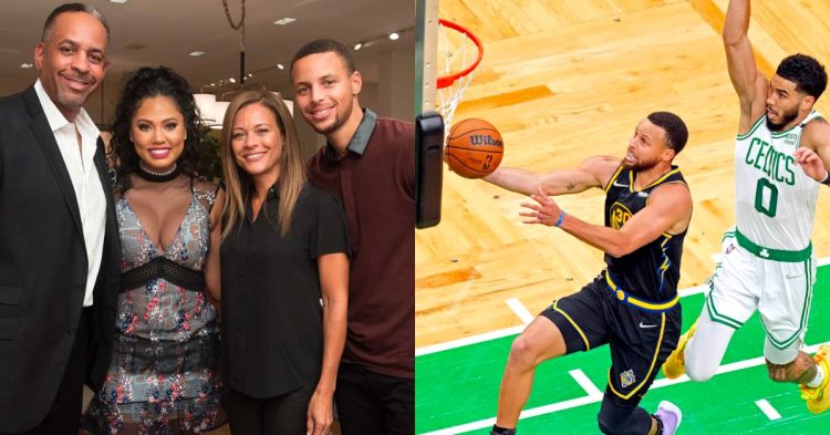 Dell-curry-Sonya-curry-Ayesha-Curry-Stephen-Curry