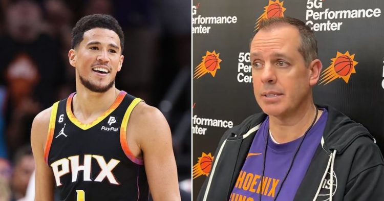 Devin Booker and Frank Vogel (Credits: Getty Images)