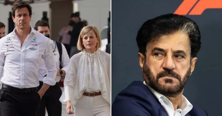 FIA launches investigation on Toto Wolff and Susie Wolff. (Credits - Daily Star, Motor Sport Magazine)