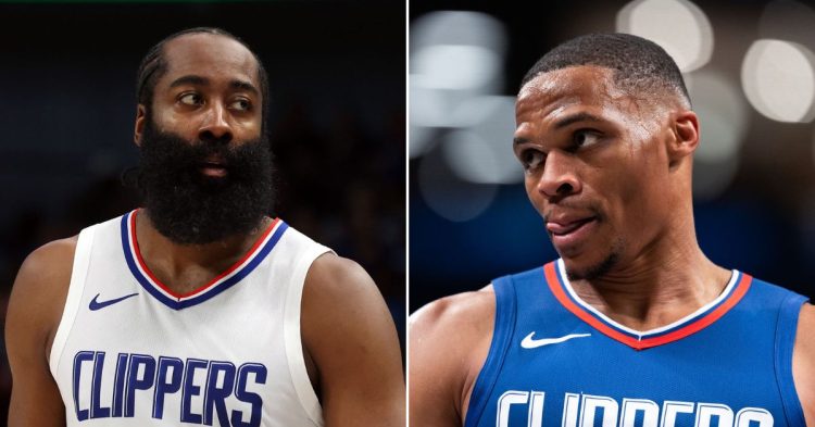 James Harden and Russell Westbrook (Credits - Getty Images)