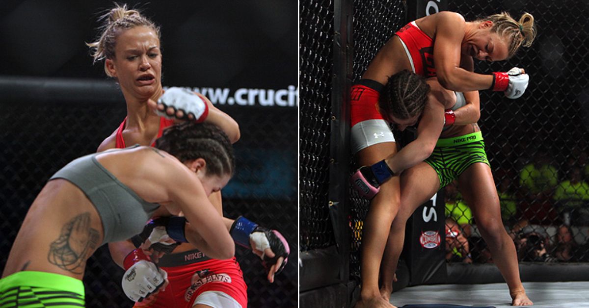 Laura Sanko won her first and last professional fight against Cassie Robb