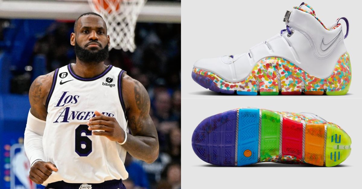 Nike LeBron 4 “Fruity Pebbles” Release Date, Price, and More Details: A ...